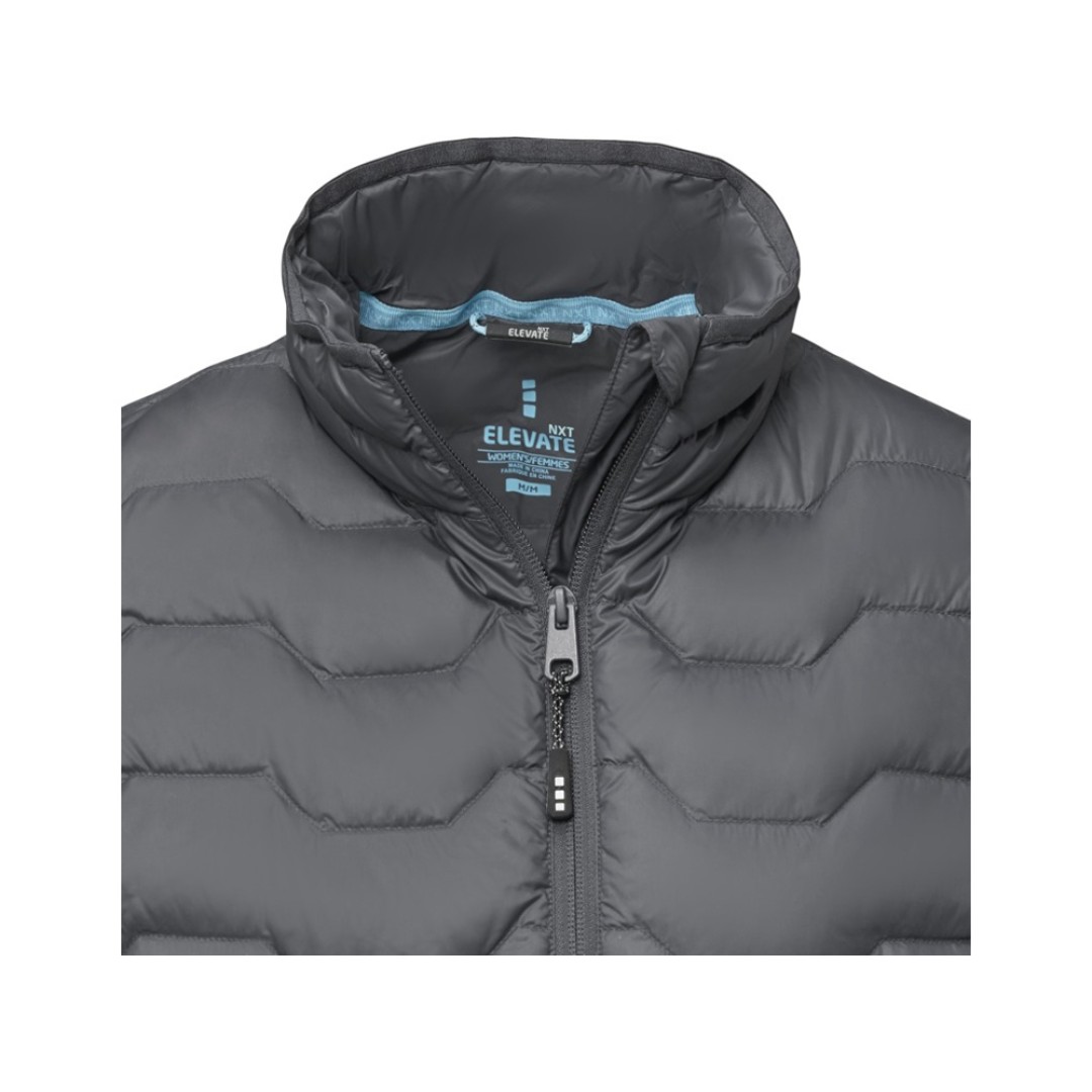 Женская утепленная телогрейка Epidote из материалов, переработанных по стандарту GRS - Storm grey