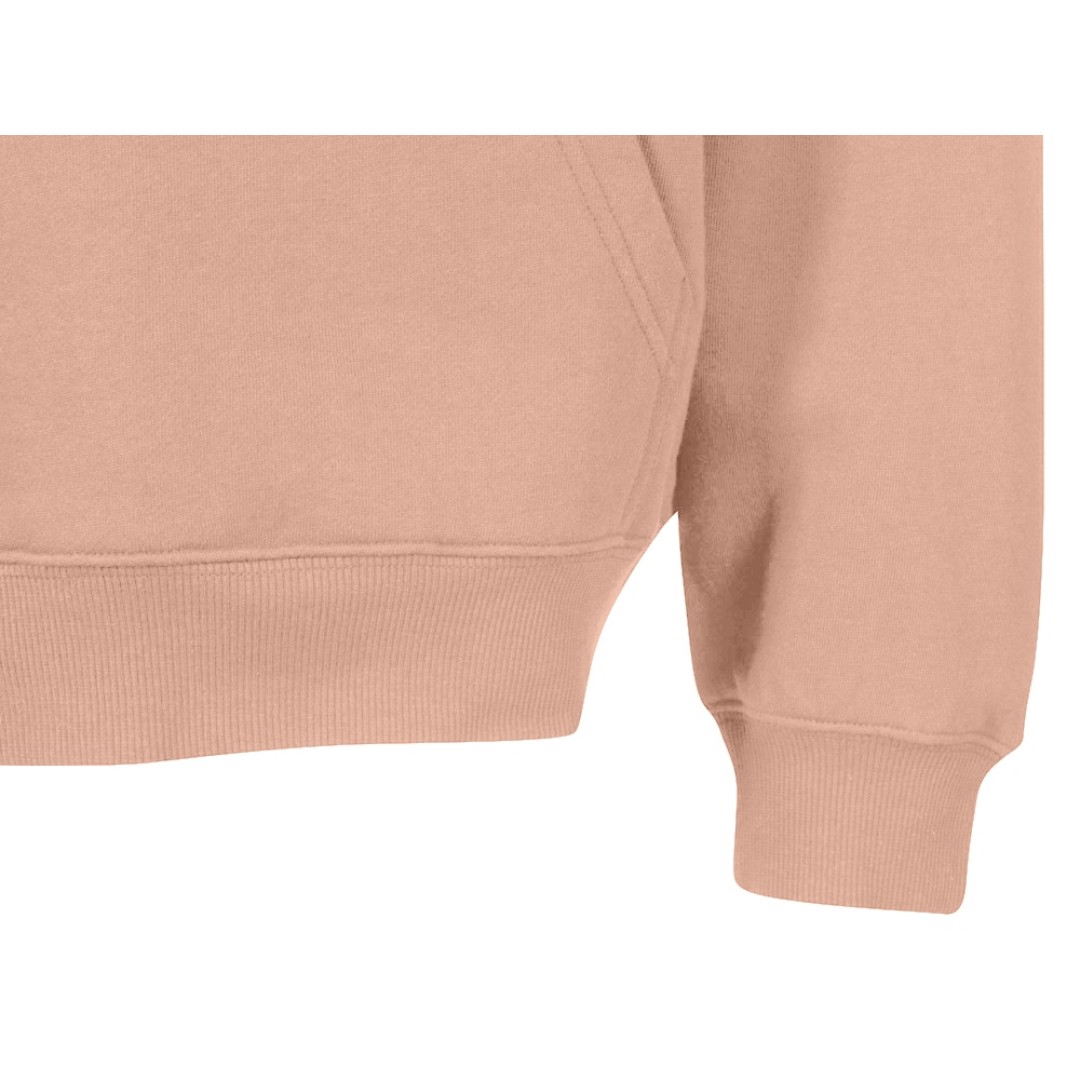 Толстовка с капюшоном оверсайз «Berlin» унисекс, лосось