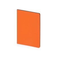 Бизнес-тетрадь А5 "Pragmatic Contrast", 40 листов в клетку, оранжевый с темно-серым срезом