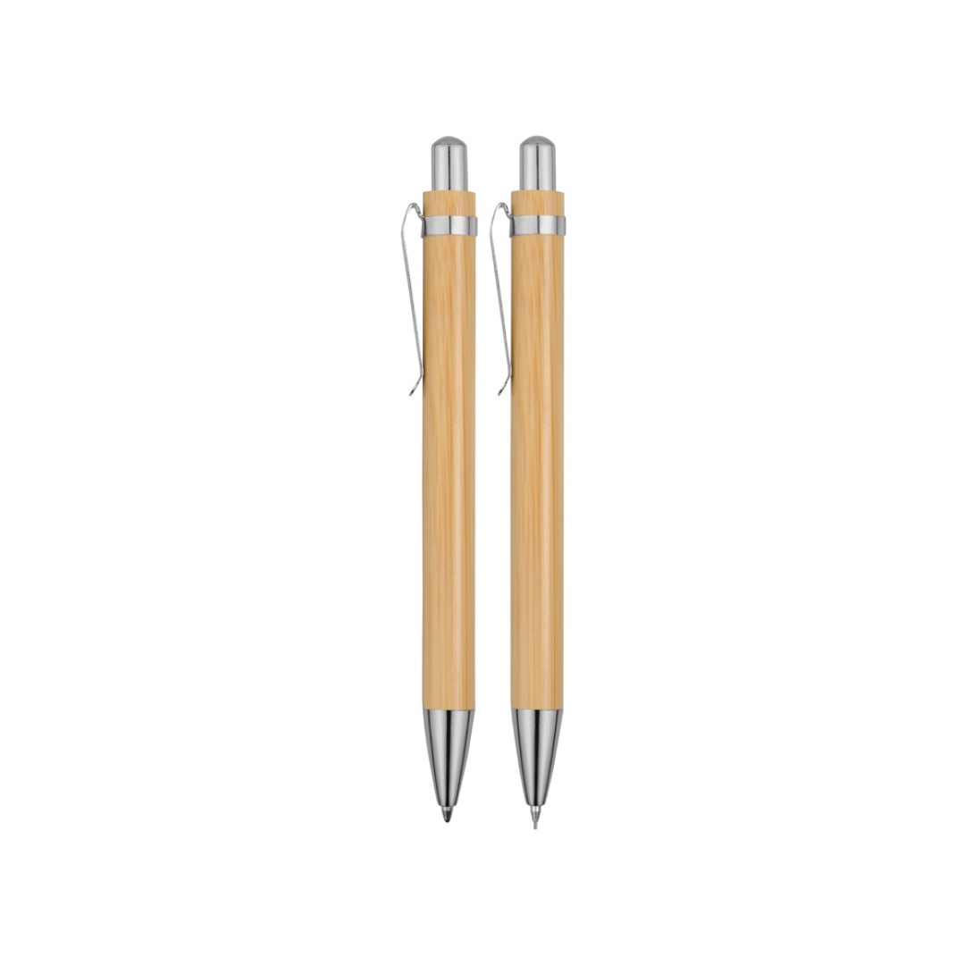Набор "Bamboo" шариковая ручка и механический карандаш