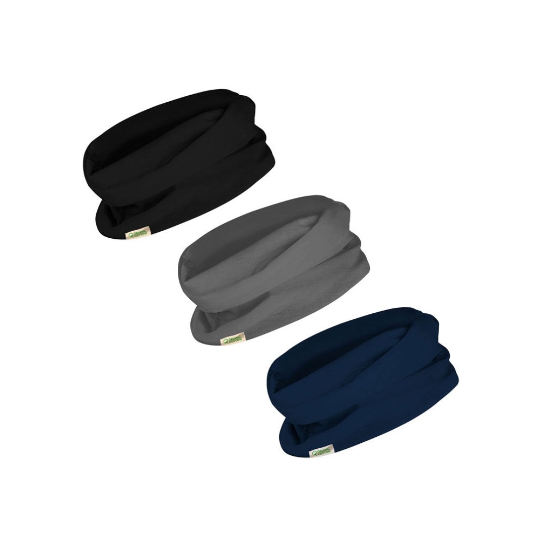 Шарф-снуд DELUN, темно-синий