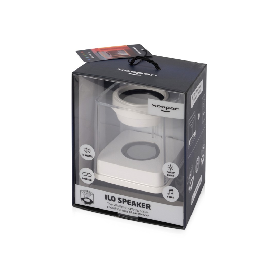 Портативная колонка Xoopar модель iLO Speaker STEREO 10 Вт, белый