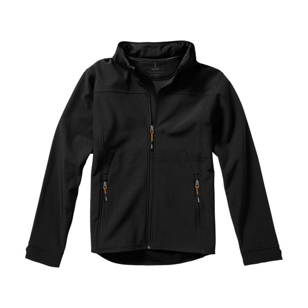 Куртка софтшел "Langley" мужская, черный