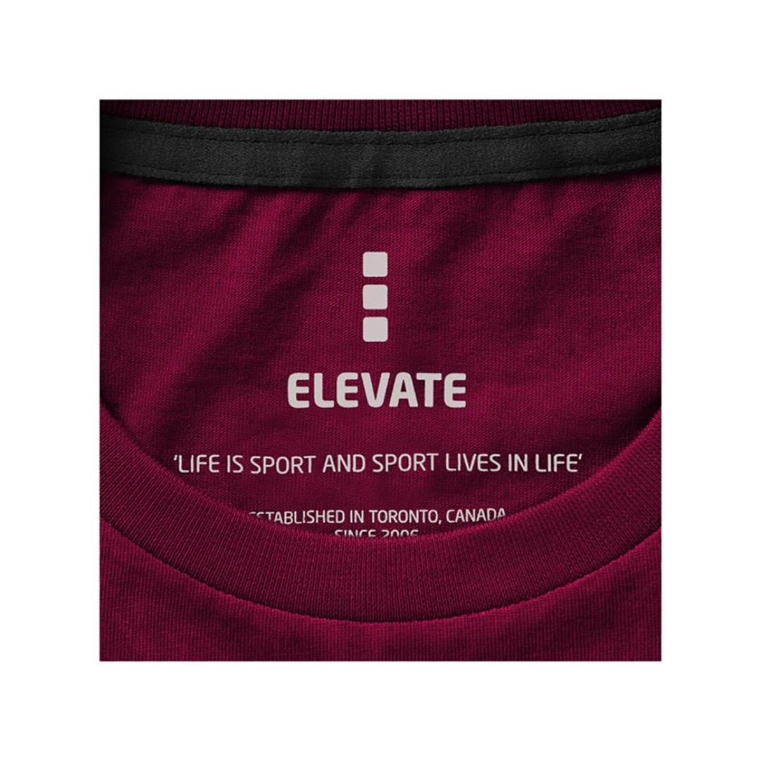 Nanaimo женская футболка с коротким рукавом, бургунди