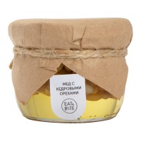 Сувенирный набор "Мед с кедровыми орешками" 120 гр