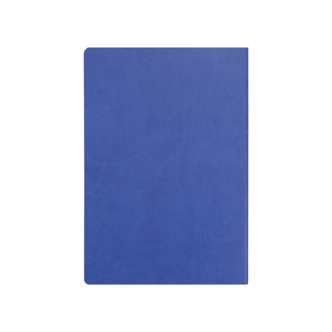 Блокнот «Wispy» линованный в мягкой обложке, синий (Р)