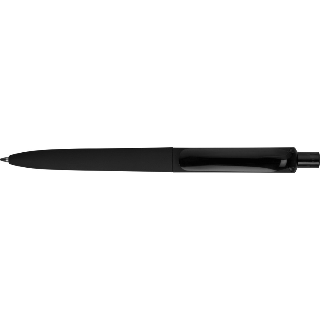 Ручка шариковая Prodir DS8 PRR "софт-тач", черный