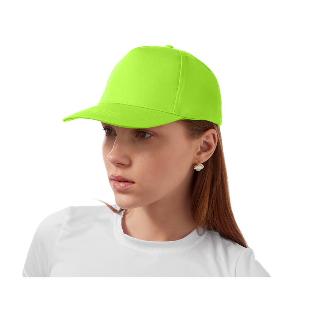 Бейсболка "Мемфис 230" 5-панельная, яблочно-зеленый