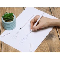 Набор из ручки и вечного карандаша из переработанной бумаги "Recycled Duo", белый