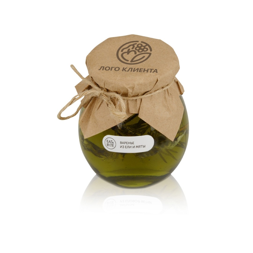 Подарочный набор «Decoration Deluxe» с двумя видами варенья, натуральный