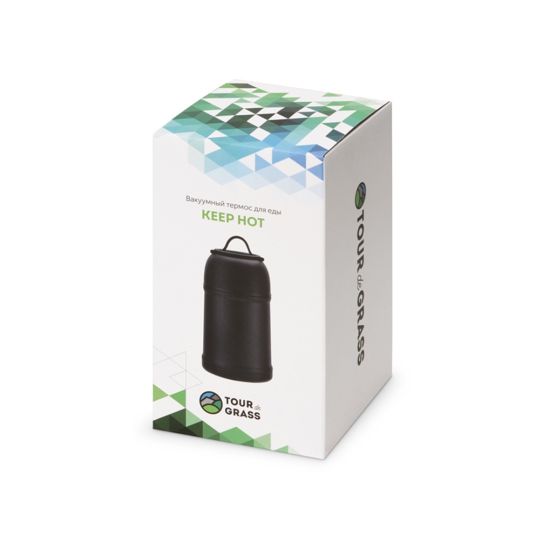 Термос Keep Hot для еды, 750 мл, черный (P)