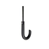 Зонт-трость наоборот Inversa, полуавтомат, красный/серый (Р)