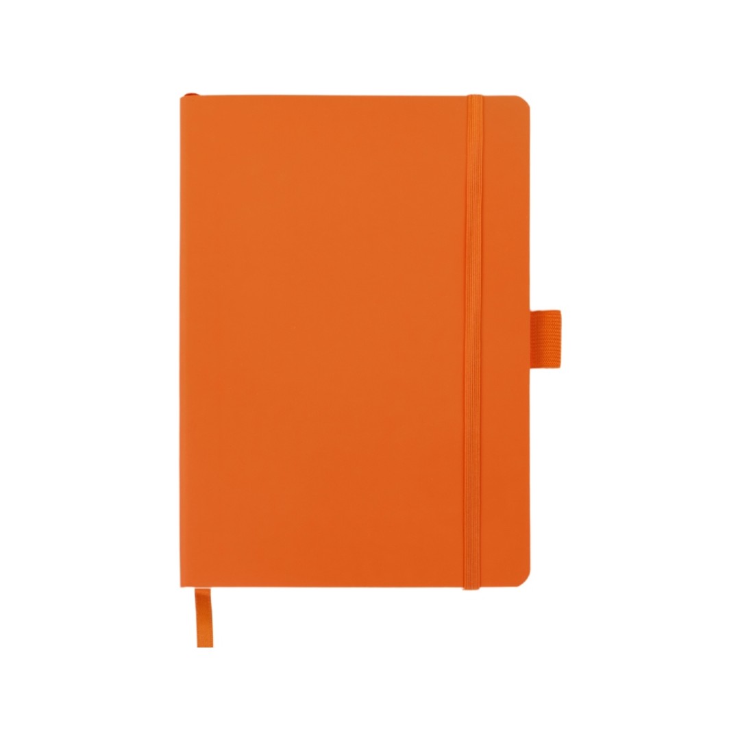Блокнот "Vision 2.0" А5 в гибкой обложке, оранжевый