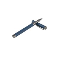 Ручка металлическая шариковая "Venezia Pragmatico" софт-тач, синий