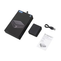 Внешний аккумулятор «Brick 10» с быстрой зарядкой QC/PD, 10000 мАч, черный