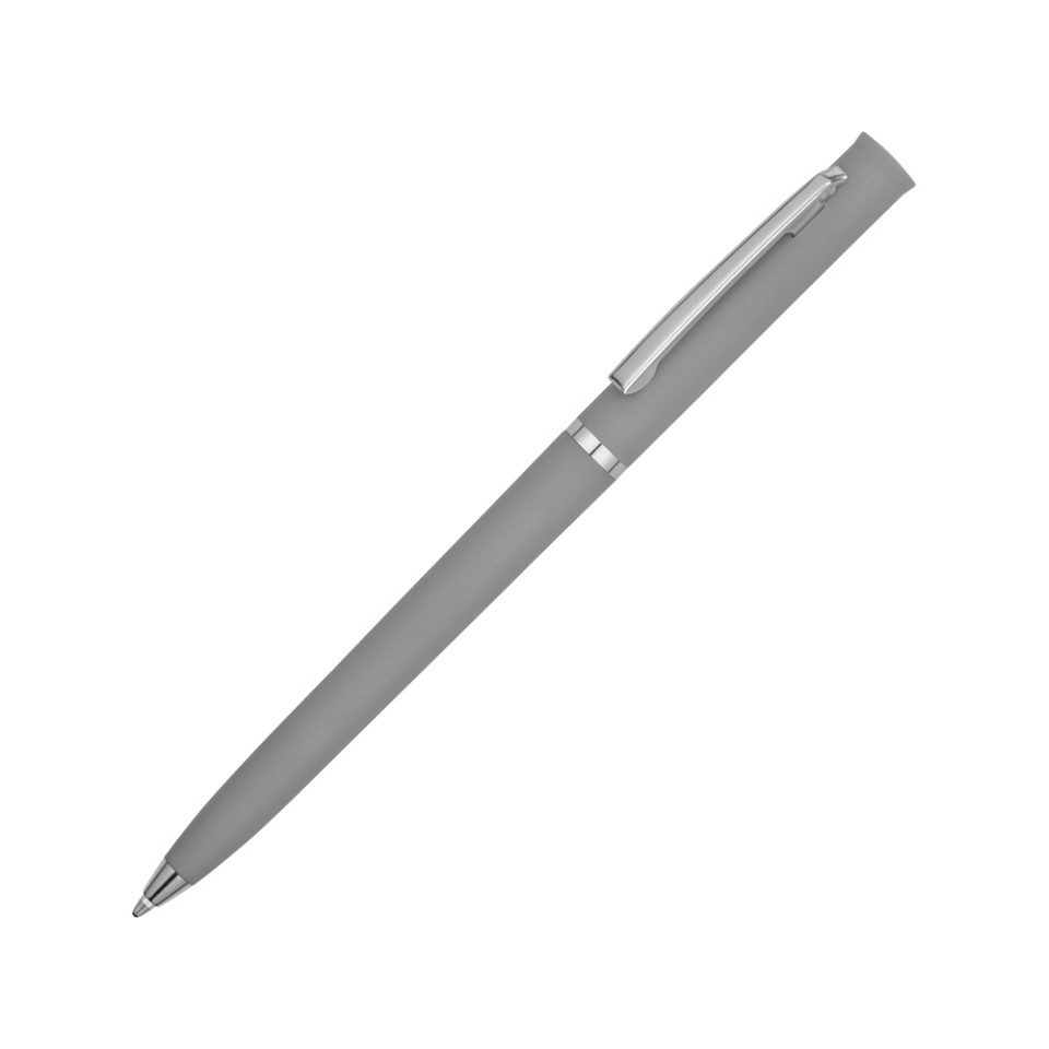 Ручка шариковая "Navi" soft-touch, серый