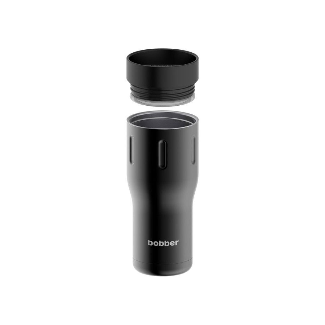 Термос питьевой, вакуумный, бытовой, тм "bobber". Объем 0,47 литра. Артикул Tumbler-470 Black Coffee