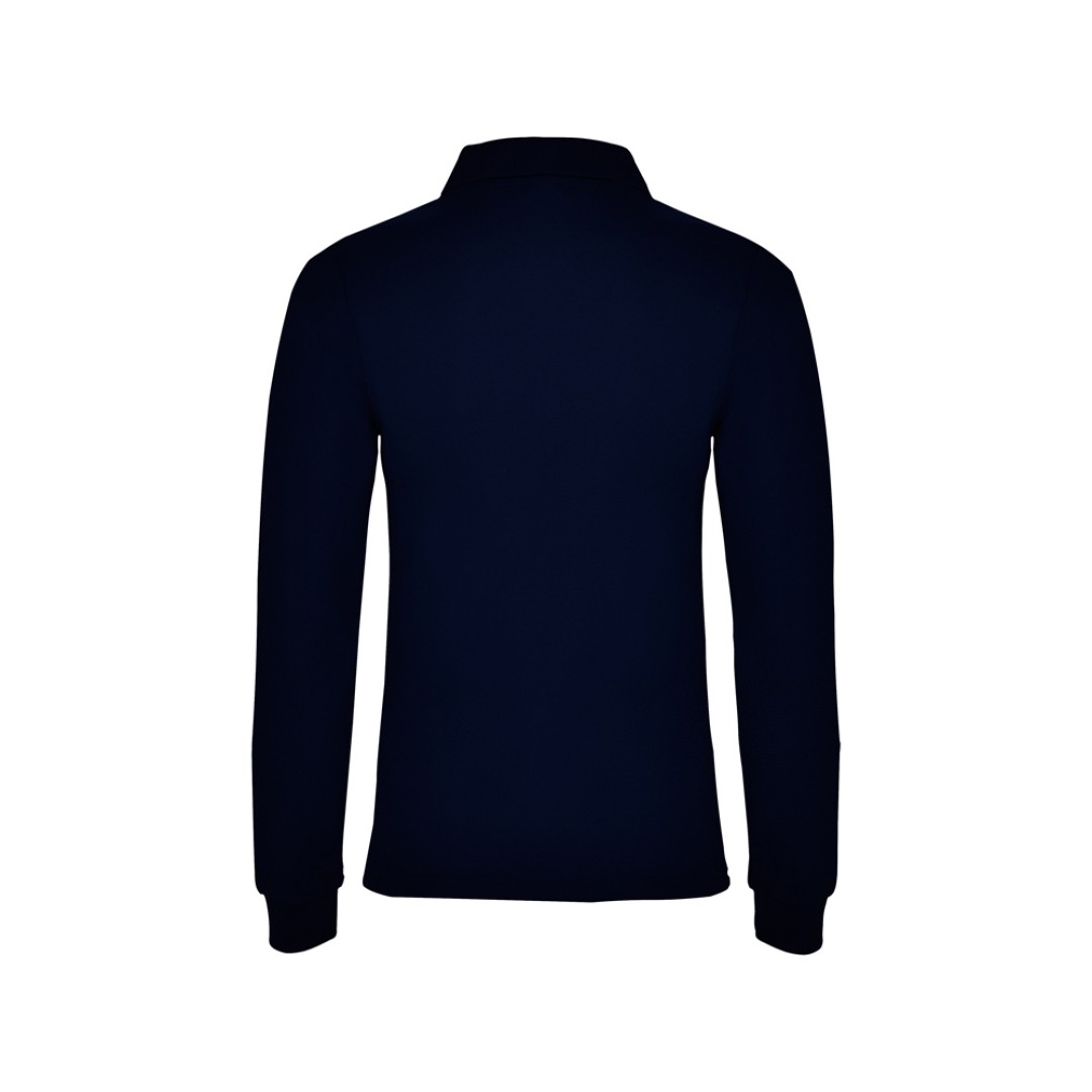 Рубашка поло "Estrella" женская с длинным рукавом, нэйви