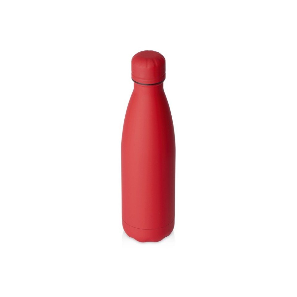 Вакуумная термобутылка "Vacuum bottle C1", soft touch, 500 мл, красный