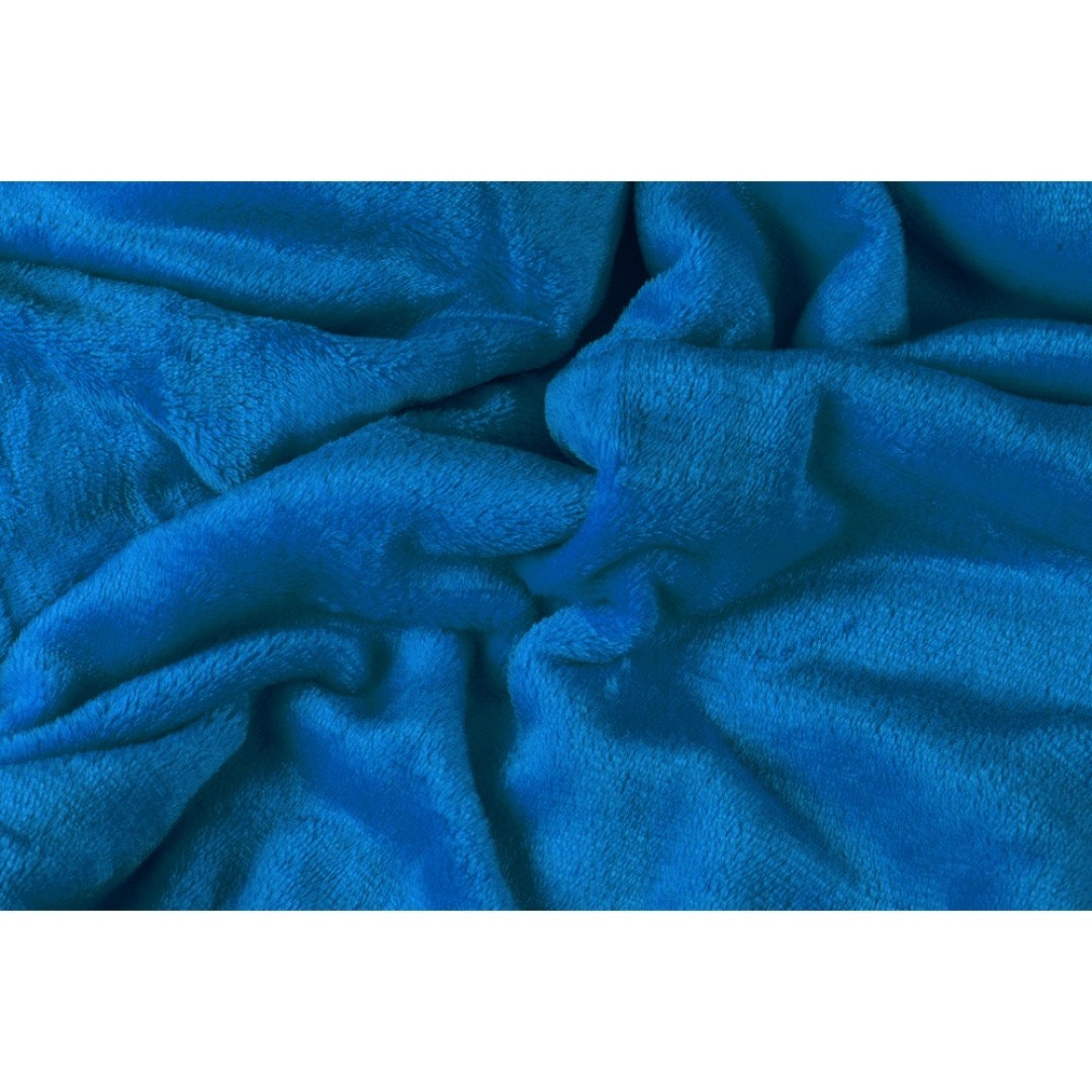 Плед мягкий флисовый Fancy, индиго