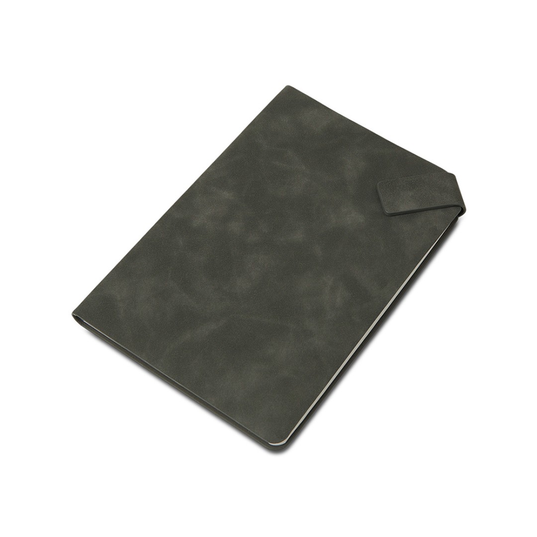 Блокнот А5 в гибкой обложке "Chaplin", серый