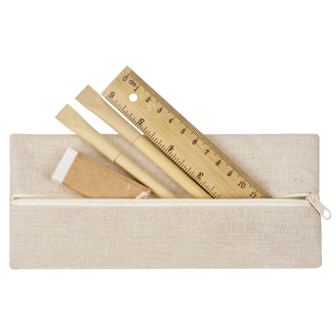 Канцелярский набор "Bilbao", бежевый