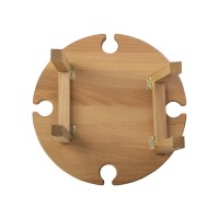 Деревянный столик на складных ножках "Outside party"