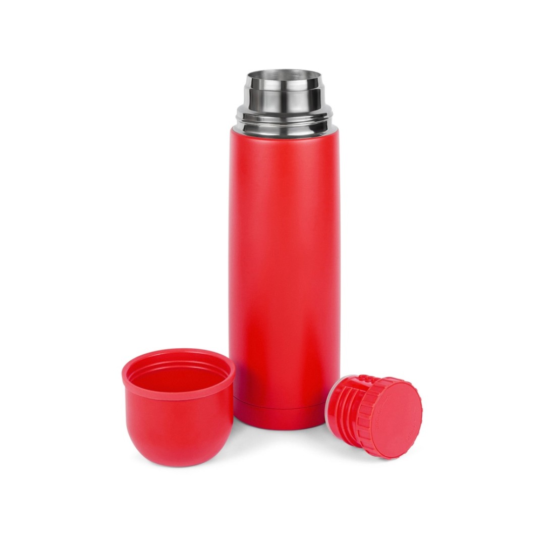 Термос Relaxika 101 (0,5 литра), красный (без лого)