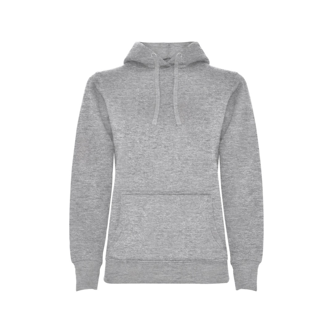 Толстовка с капюшоном "Urban" женская, серый меланж