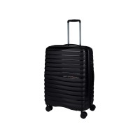 Чемодан Eberhart Dune средний М полипропилен черный 46D-009-424