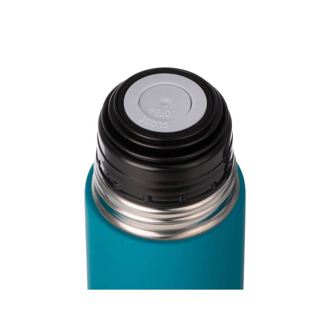 Термос «Ямал Soft Touch» с чехлом, 500мл, бирюзовый (P)