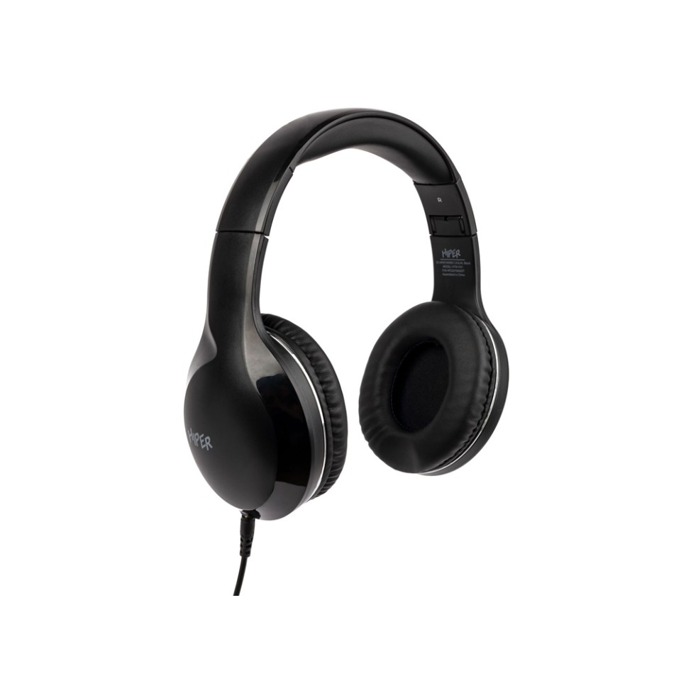 HIPER Наушники накладные WIRED CASUAL BLACK HTW-OV1 (Р)