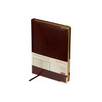 Ежедневник недатированный А5+ "Persona" (коричневый)