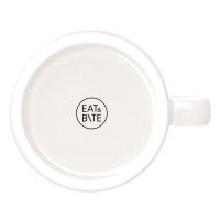 Чайная пара "Brighton" : блюдце овальное, чашка, коробка, белый