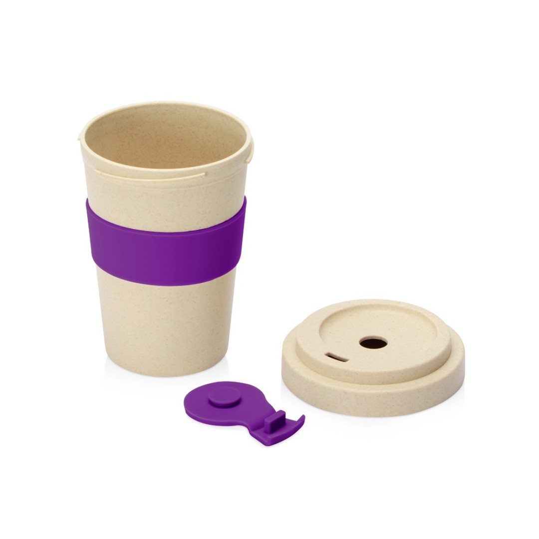 Стакан из пшеничного волокна «Flava», фиолетовый 2603C