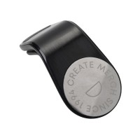 Магнитный держатель для телефона "Magrip", черный (гравировка)