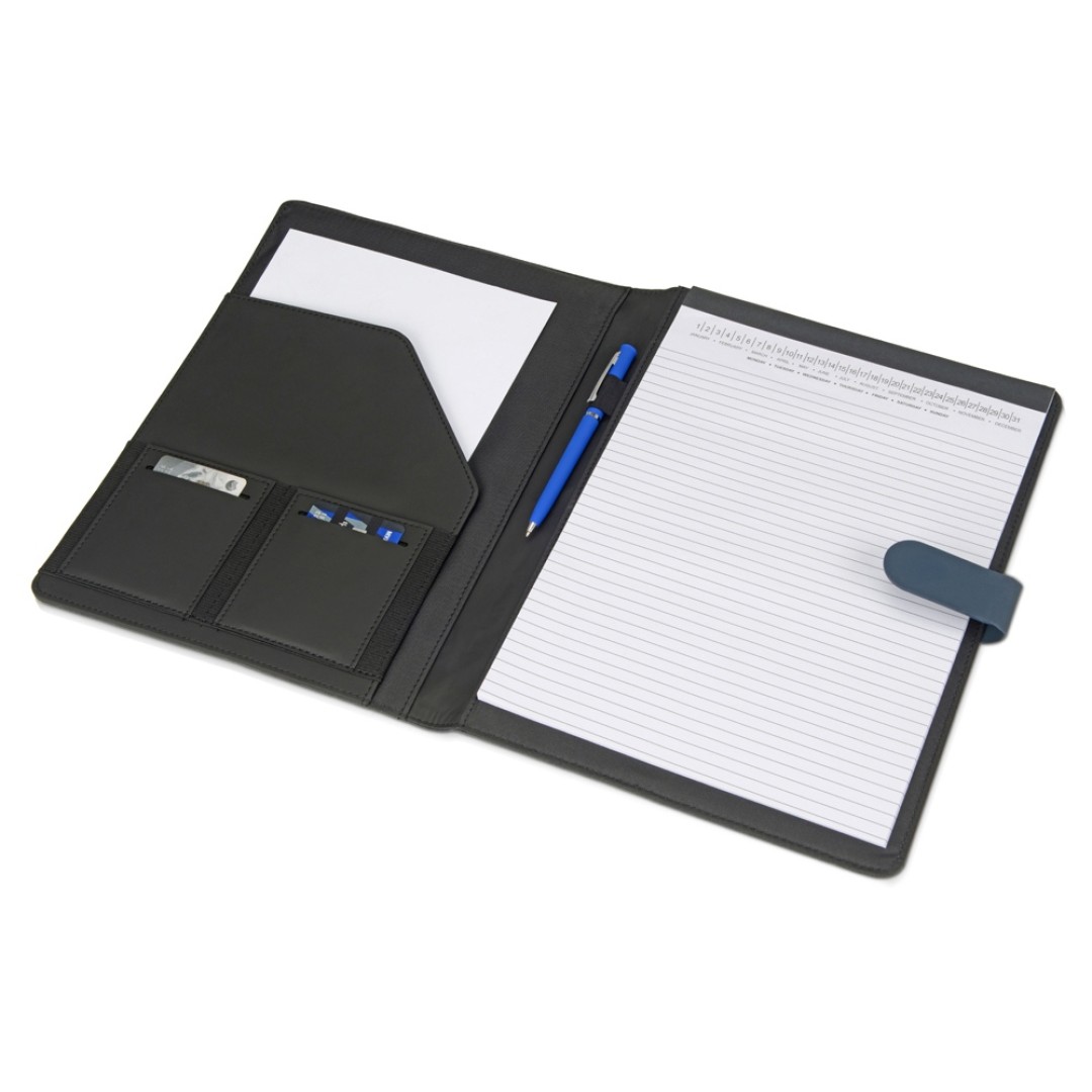 Папка для документов “Route” с блокнотом, синий