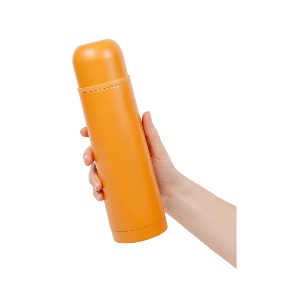 Термос Relaxika 101 (0,5 литра), желтый (без лого)