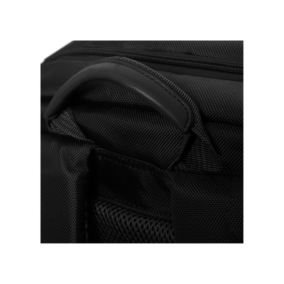 Рюкзак TORBER VECTOR с отделением для ноутбука 15,6", черный, полиэстер 840D, 44 х 30 x 9,5 см