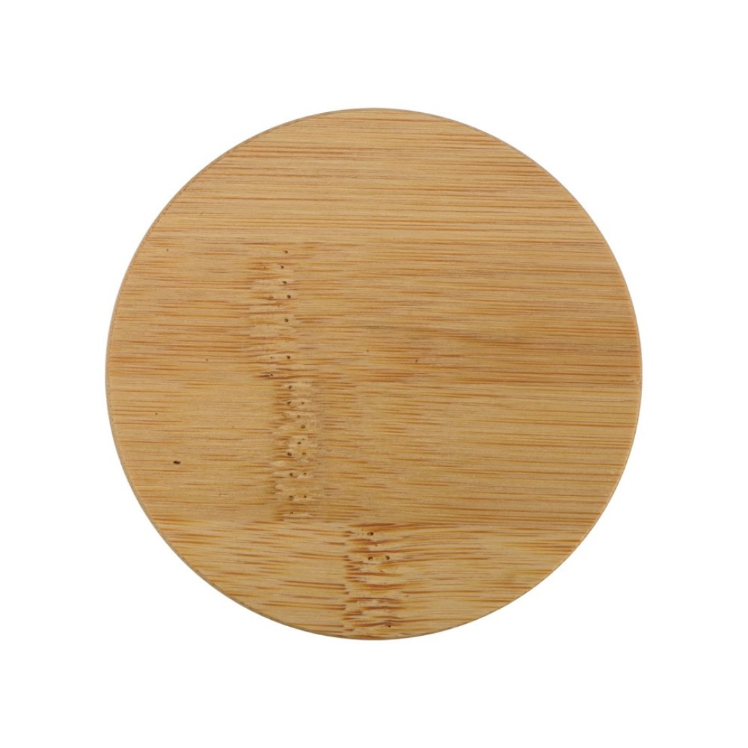 Стакан Batur с двойными стенками и бамбуковой крышкой, 450 мл