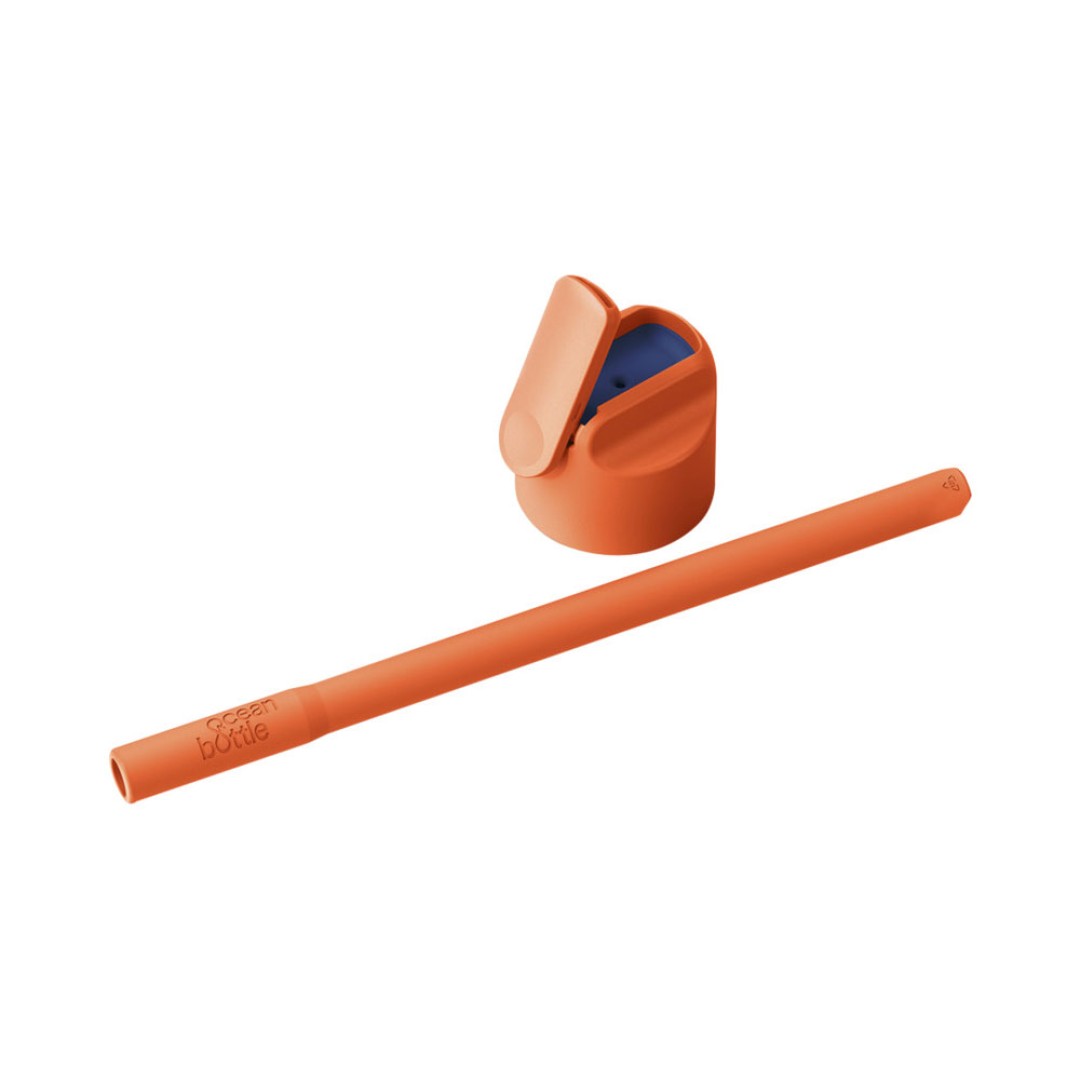 Бутылка-термос для воды Ocean Bottle GO объемом 500 мл - оранжевый