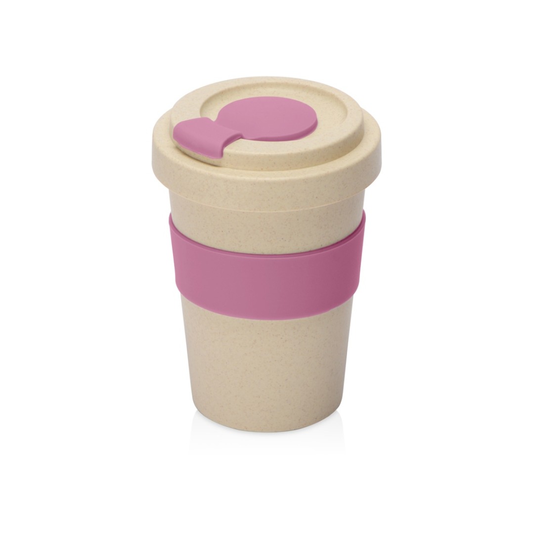 Стакан из пшеничного волокна «Flava», dust pink