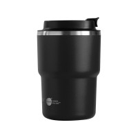 Вакуумная термокружка с внутренним керамическим покрытием «Coffee Express», 360 мл, черный