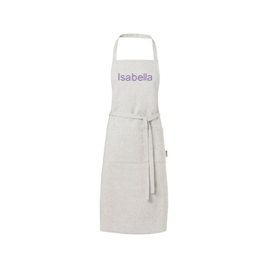 Pheebs 200 g/m2 recycled cotton apron, серый яркий