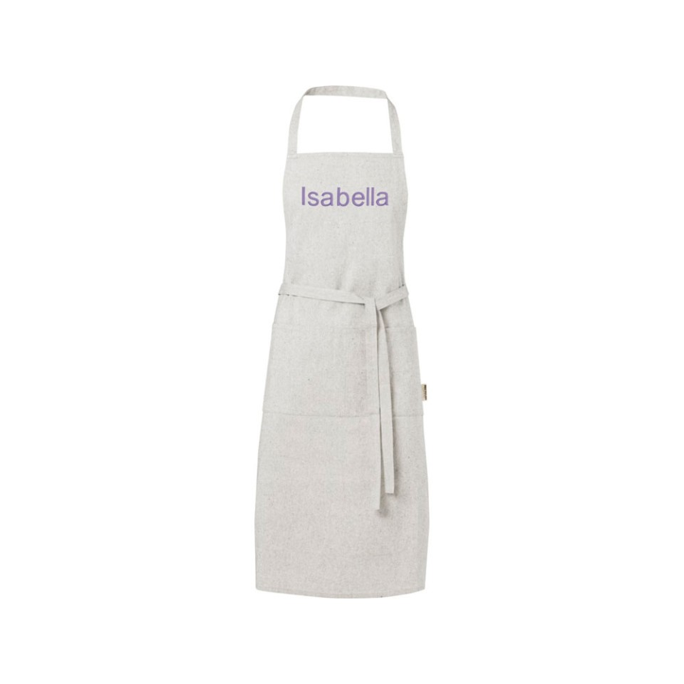 Pheebs 200 g/m2 recycled cotton apron, серый яркий