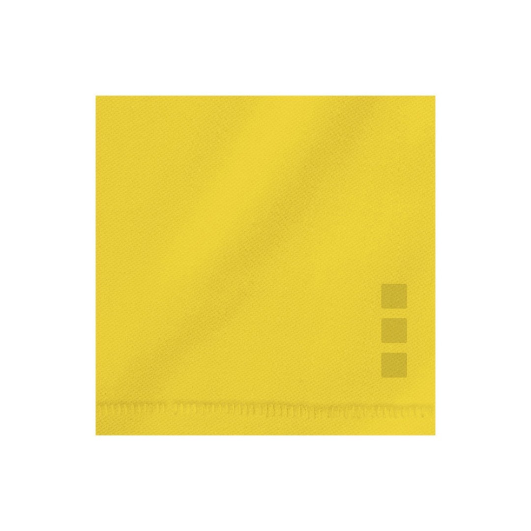 Calgary мужская футболка-поло с коротким рукавом, желтый