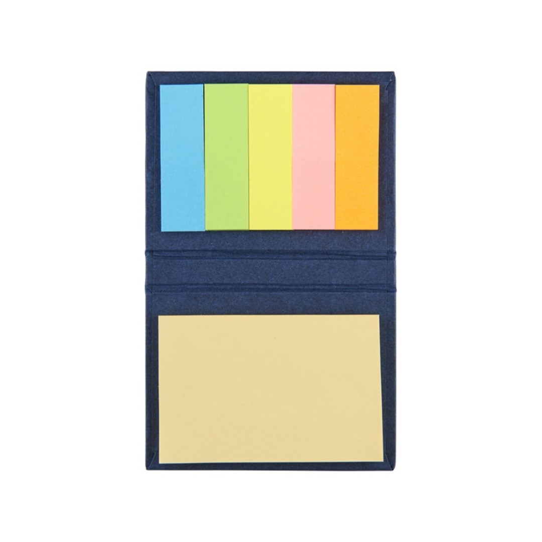 Небольшой комбинированный блокнот, синий