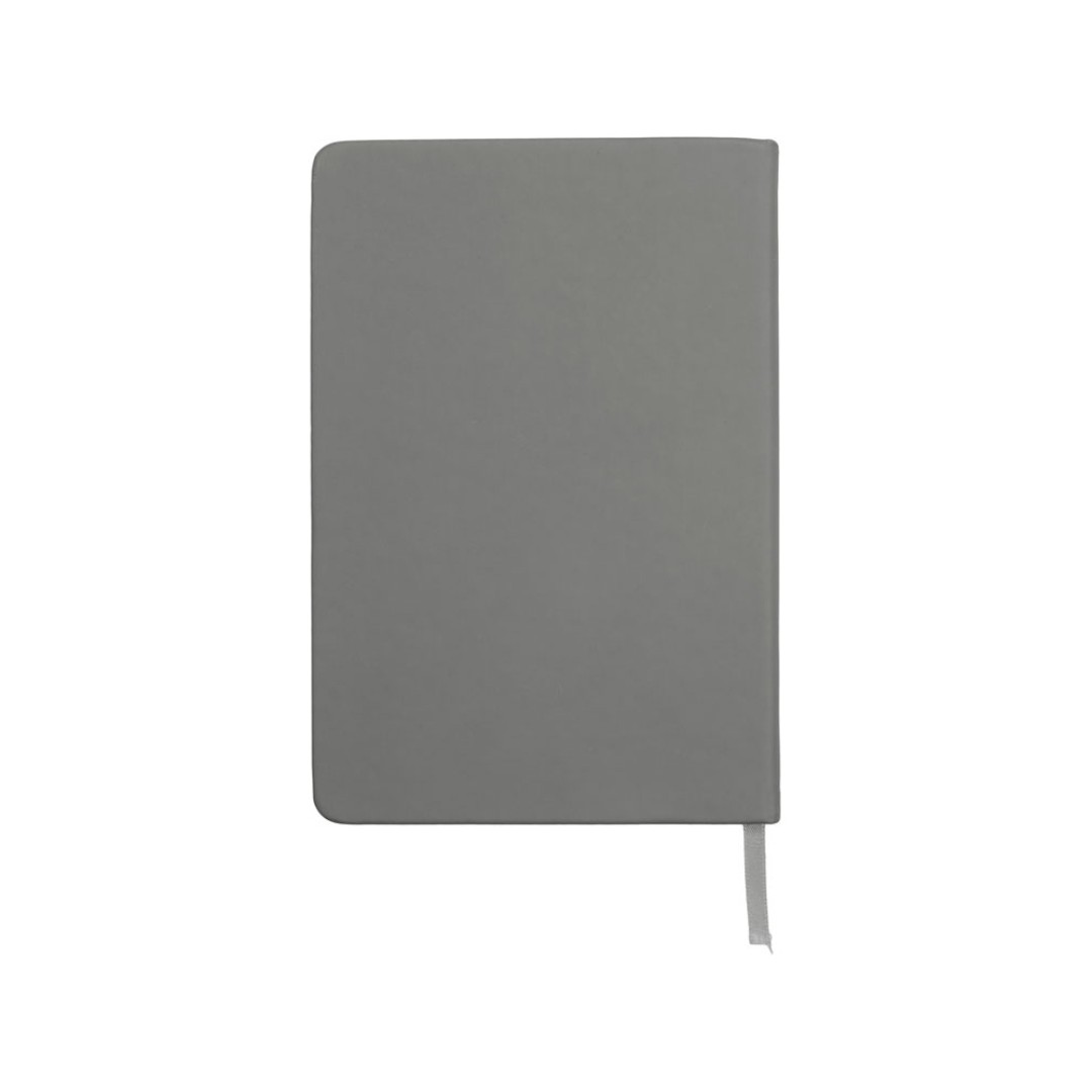 Блокнот А5 "Magnet" 14,3*21 с магнитным держателем для ручки, серый