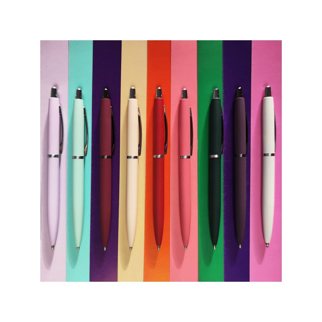 Ручка металлическая шариковая "San Remo", софт-тач, 1.0 мм, фиолетовый