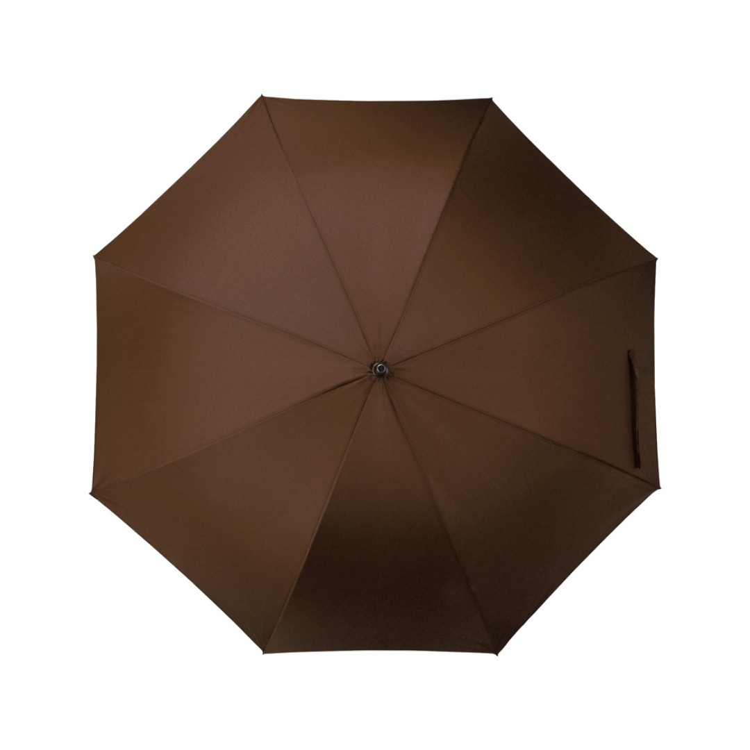 Зонт-трость полуавтомат "Алтуна", темно-коричневый